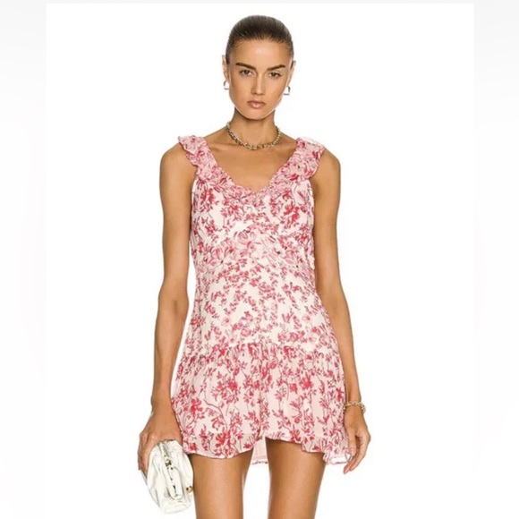 LoveShackFancy Dresses & Skirts - NEW Loveshackfancy Seneca Mini Dress in Campfire Breeze, Size 10